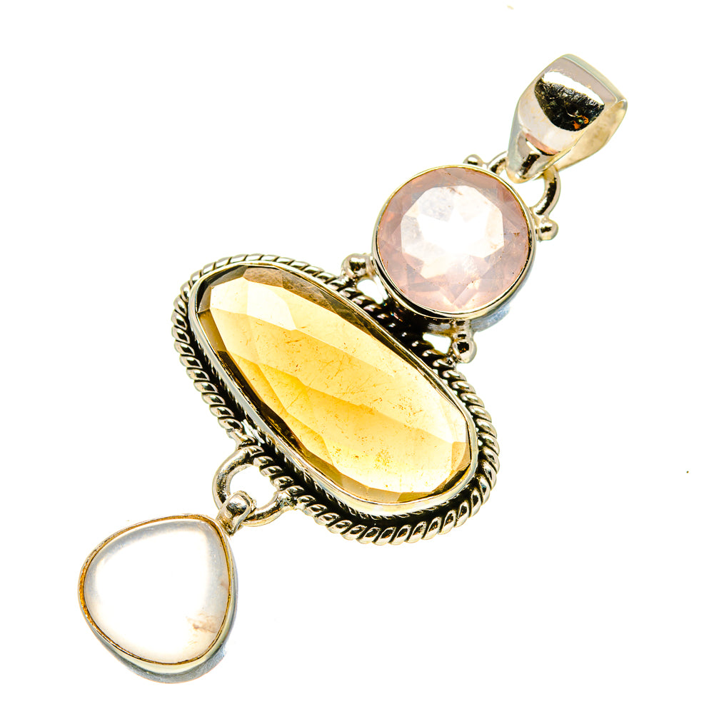Smoky Quartz Pendants handcrafted by Ana Silver Co - PD758258