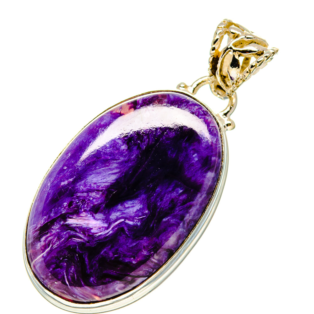 Charoite Pendants handcrafted by Ana Silver Co - PD758271