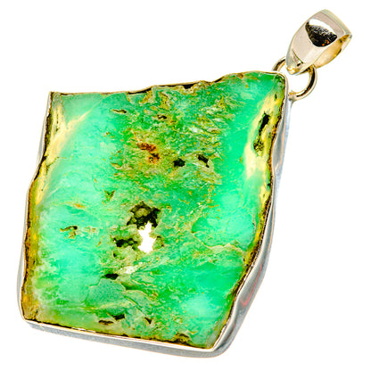Chrysoprase Pendants handcrafted by Ana Silver Co - PD758284