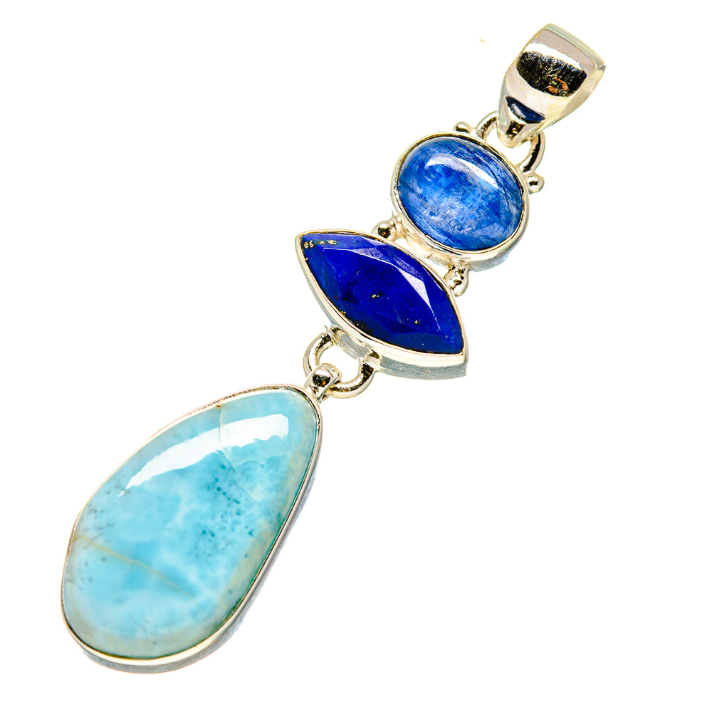 Larimar Pendants handcrafted by Ana Silver Co - PD758293