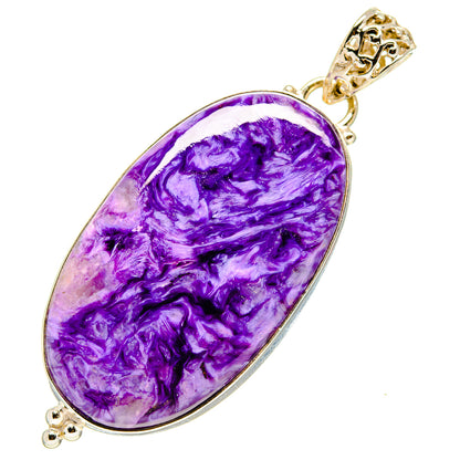 Charoite Pendants handcrafted by Ana Silver Co - PD758304