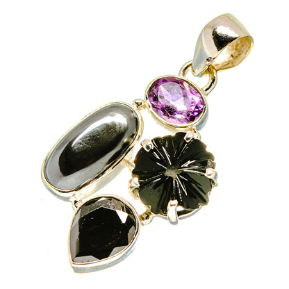 Hematite Pendants handcrafted by Ana Silver Co - PD758306
