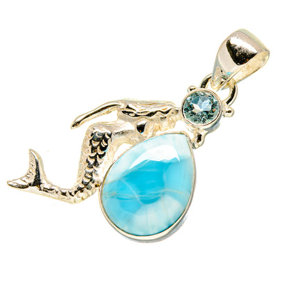 Larimar Pendants handcrafted by Ana Silver Co - PD758307