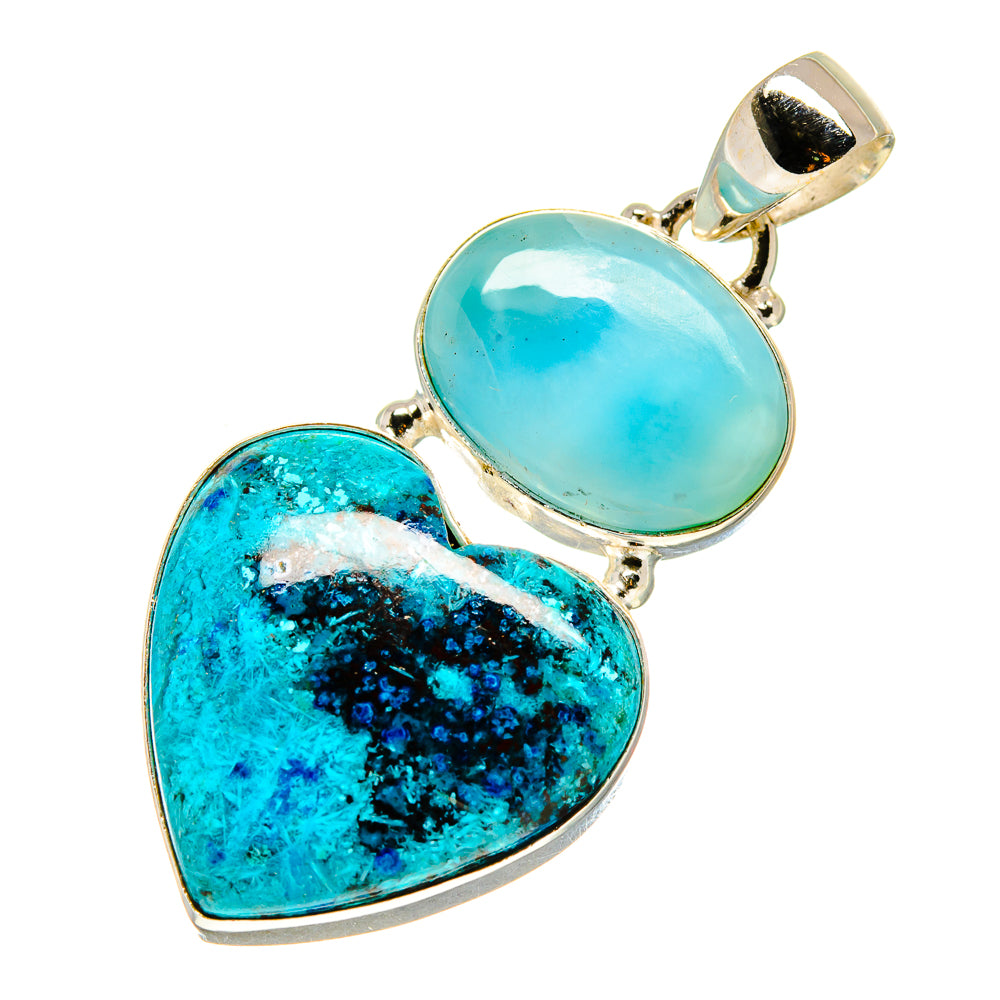 Shattuckite Pendants handcrafted by Ana Silver Co - PD758333