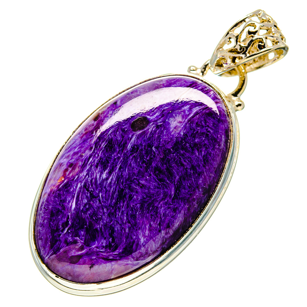 Charoite Pendants handcrafted by Ana Silver Co - PD758337