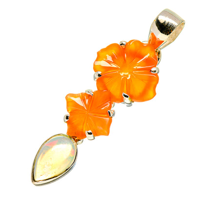 Carnelian Pendants handcrafted by Ana Silver Co - PD758355