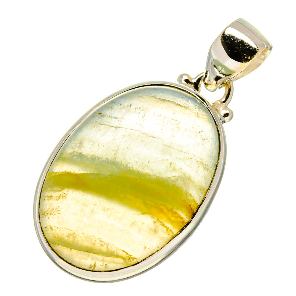 Green Fluorite Pendants handcrafted by Ana Silver Co - PD758358 - Photo 2