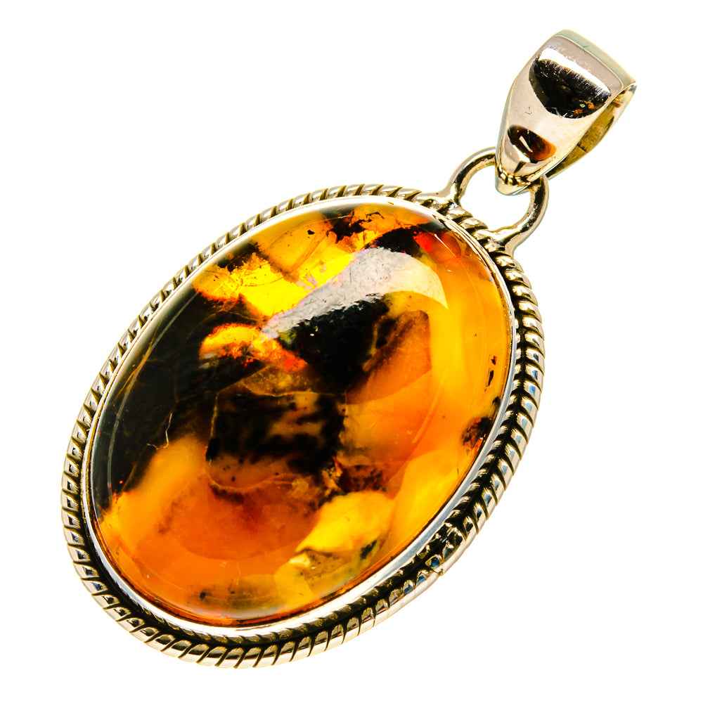 Amber Pendants handcrafted by Ana Silver Co - PD758384