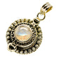 Rainbow Moonstone Pendants handcrafted by Ana Silver Co - PD758391