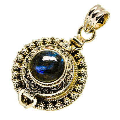 Labradorite Pendants handcrafted by Ana Silver Co - PD758393