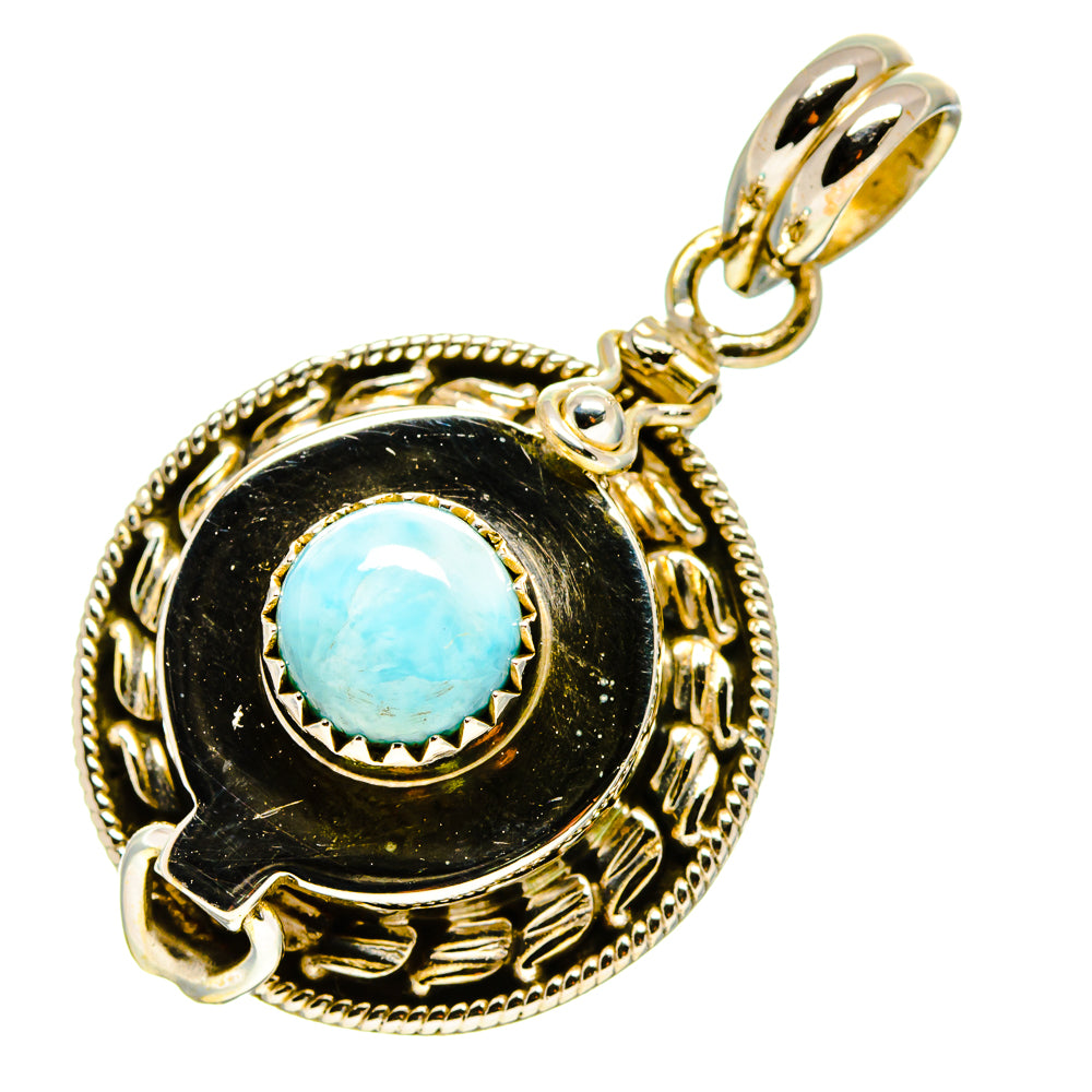 Larimar Pendants handcrafted by Ana Silver Co - PD758394