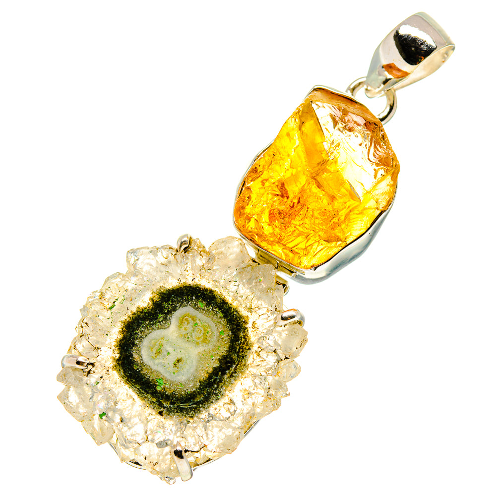 Solar Quartz Pendants handcrafted by Ana Silver Co - PD758420