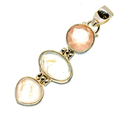 Rainbow Moonstone Pendants handcrafted by Ana Silver Co - PD758424
