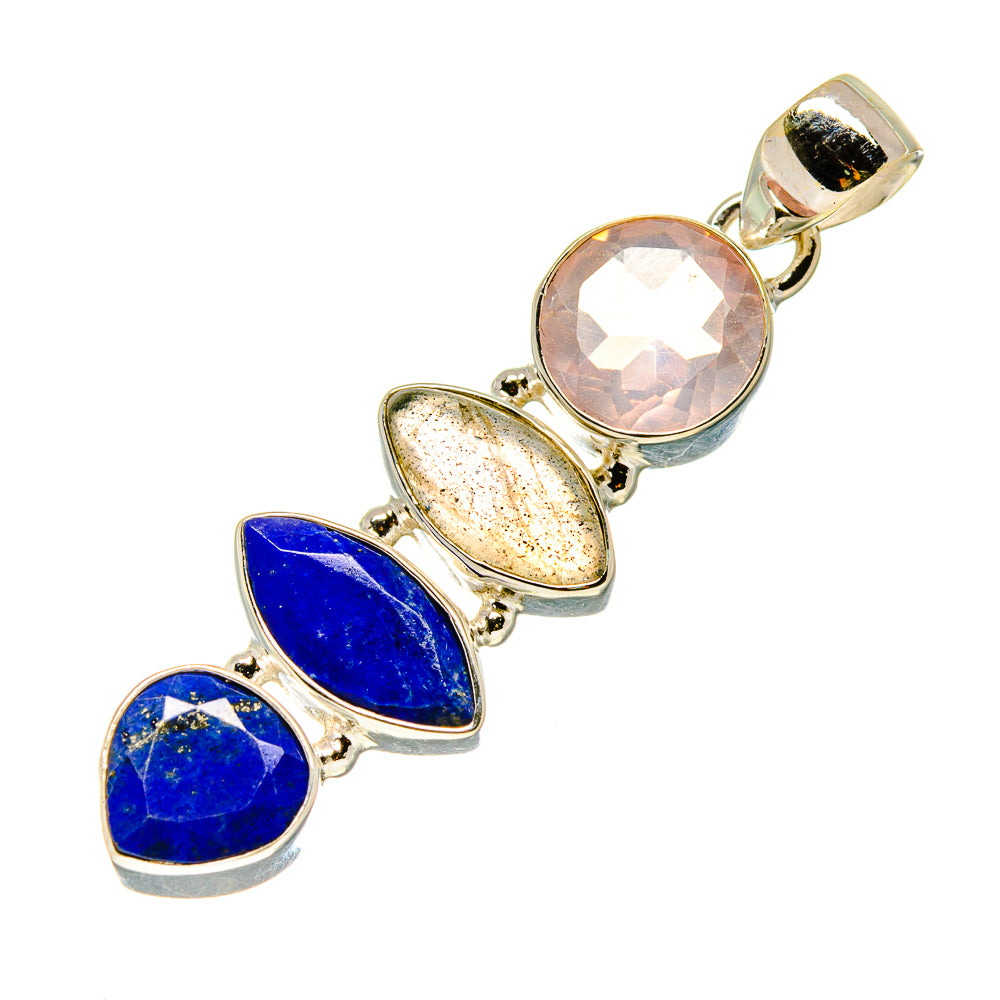 Lapis Lazuli Pendants handcrafted by Ana Silver Co - PD758425