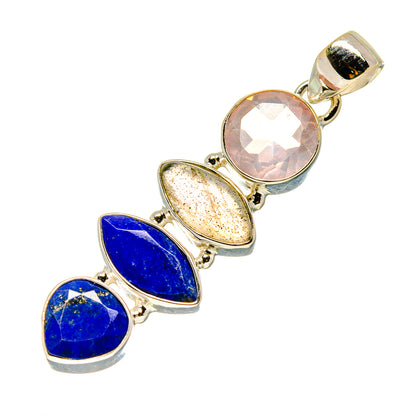 Lapis Lazuli Pendants handcrafted by Ana Silver Co - PD758425