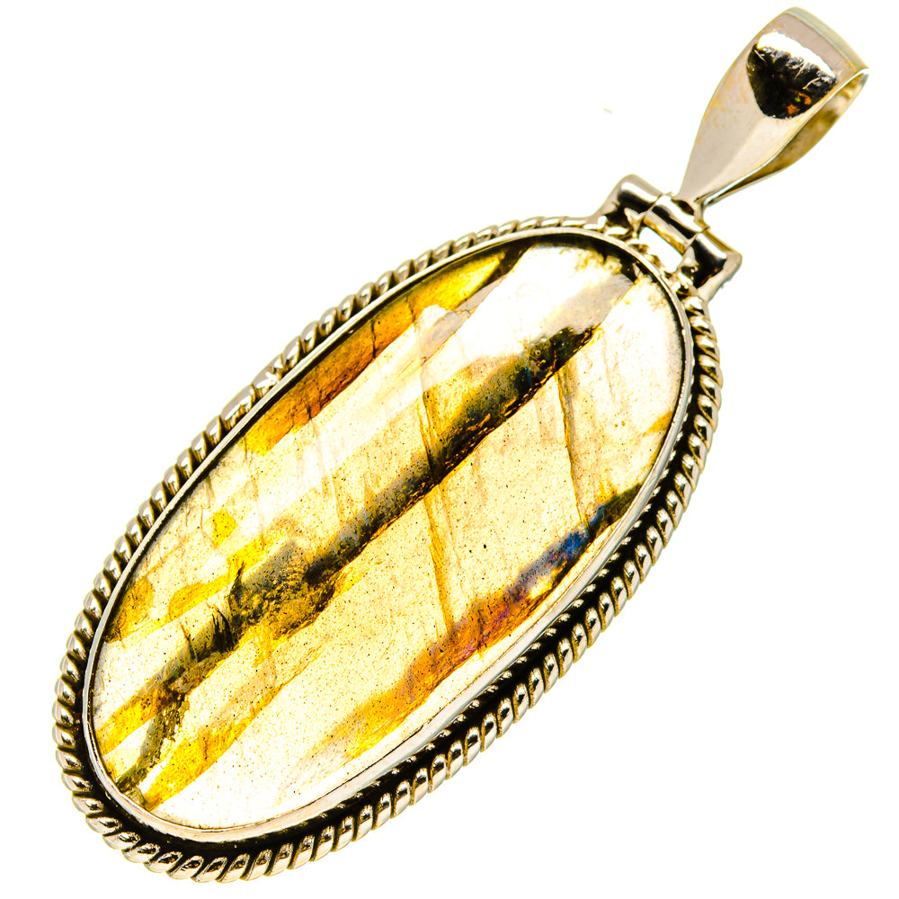 Labradorite Pendants handcrafted by Ana Silver Co - PD758431