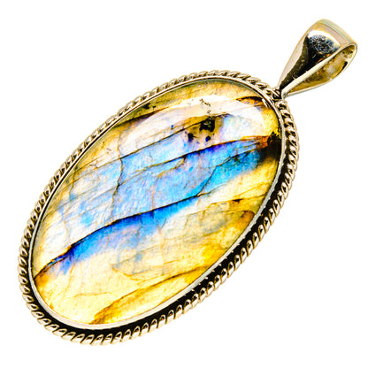 Labradorite Pendants handcrafted by Ana Silver Co - PD758449