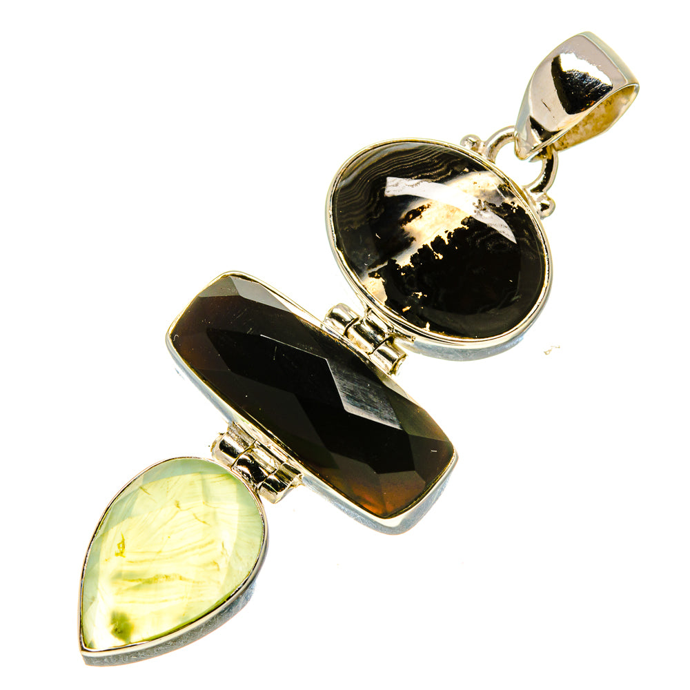 Black Onyx Pendants handcrafted by Ana Silver Co - PD758467