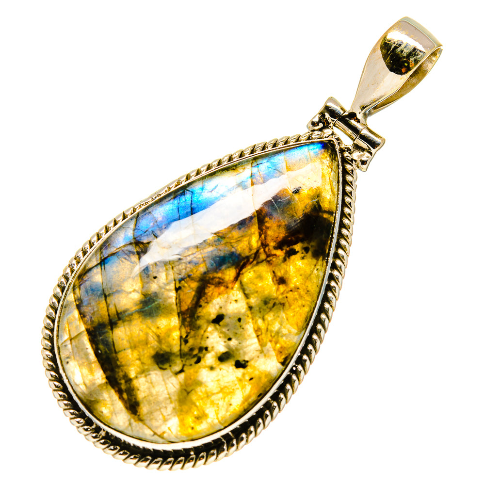 Labradorite Pendants handcrafted by Ana Silver Co - PD758475