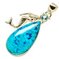 Chrysocolla Pendants handcrafted by Ana Silver Co - PD758476