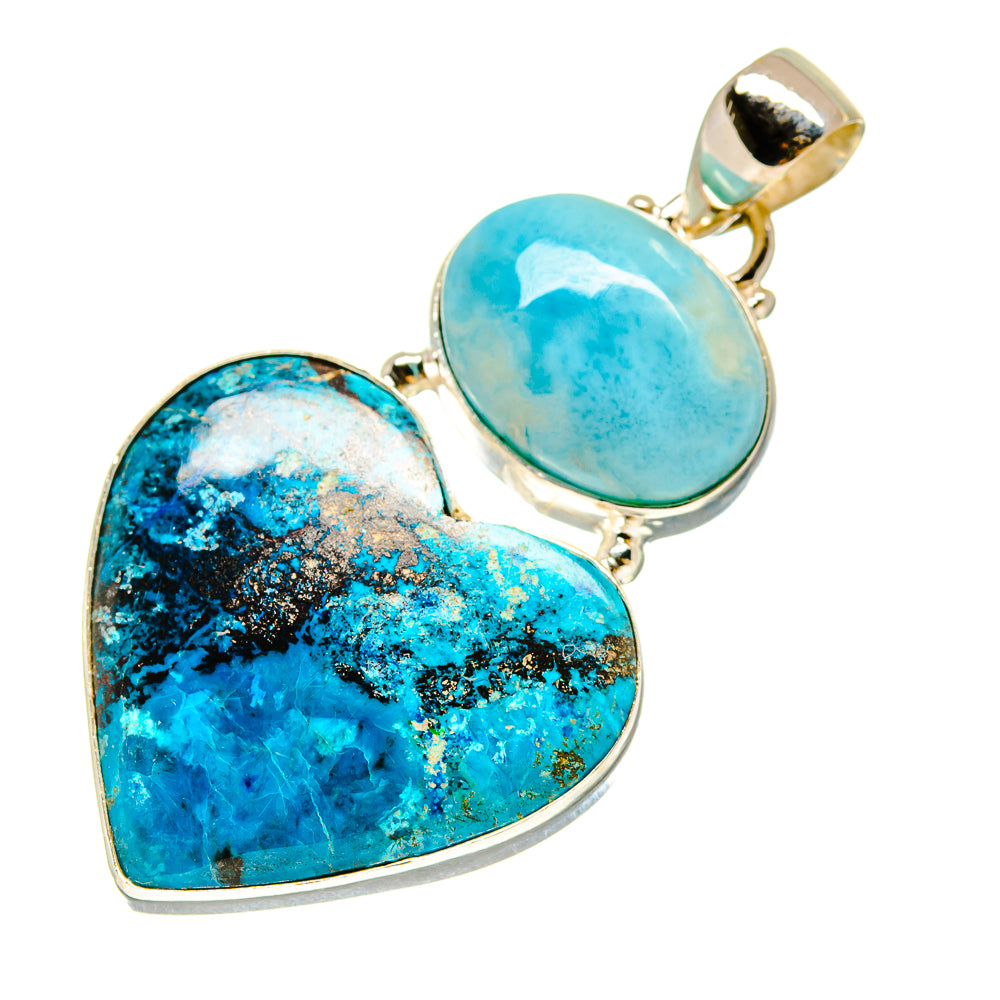 Shattuckite Pendants handcrafted by Ana Silver Co - PD758485