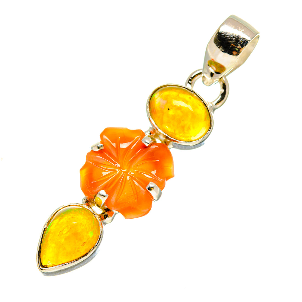 Carnelian Pendants handcrafted by Ana Silver Co - PD758500