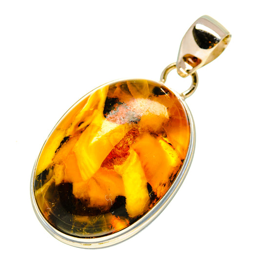 Amber Pendants handcrafted by Ana Silver Co - PD758505