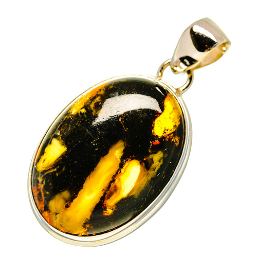 Amber Pendants handcrafted by Ana Silver Co - PD758506