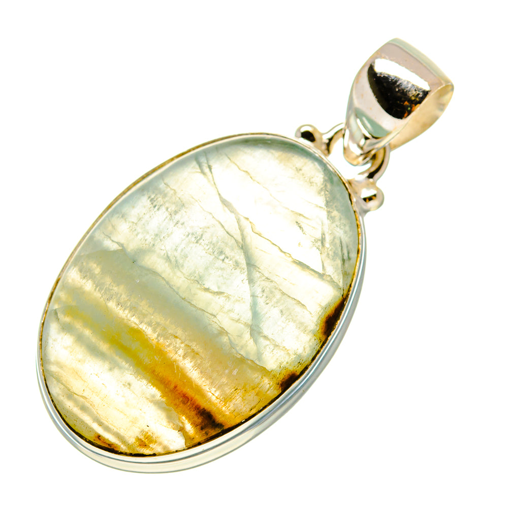 Green Fluorite Pendants handcrafted by Ana Silver Co - PD758509