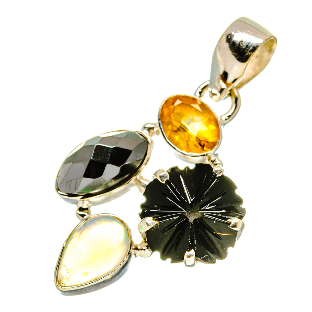 Black Onyx Pendants handcrafted by Ana Silver Co - PD758510