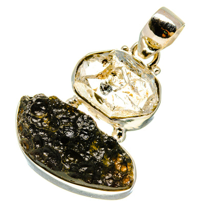 Tektite Pendants handcrafted by Ana Silver Co - PD758511