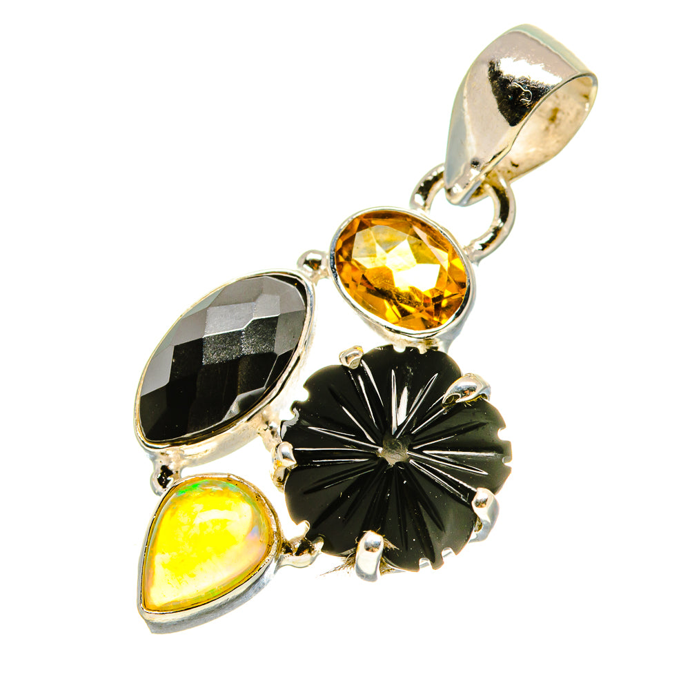 Black Onyx Pendants handcrafted by Ana Silver Co - PD758513