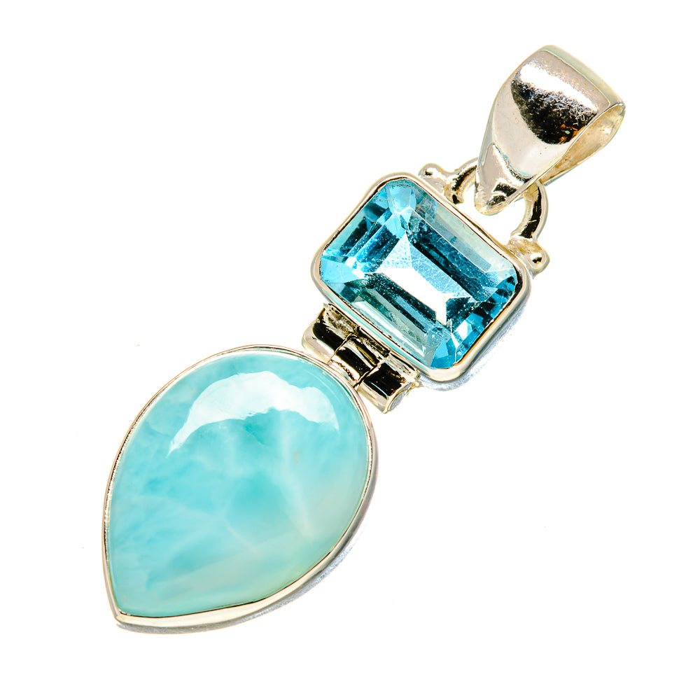Larimar Pendants handcrafted by Ana Silver Co - PD758517