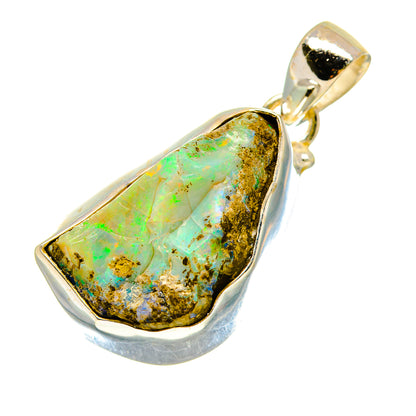 Ethiopian Opal Pendants handcrafted by Ana Silver Co - PD758522