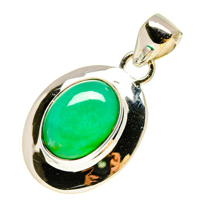 Chrysoprase Pendants handcrafted by Ana Silver Co - PD758524