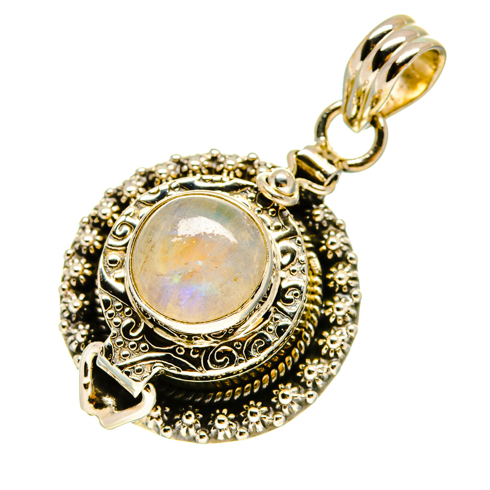 Rainbow Moonstone Pendants handcrafted by Ana Silver Co - PD758526