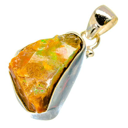Ethiopian Opal Pendants handcrafted by Ana Silver Co - PD758534