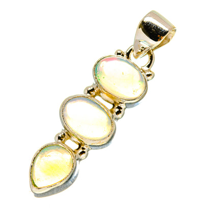 Ethiopian Opal Pendants handcrafted by Ana Silver Co - PD758546