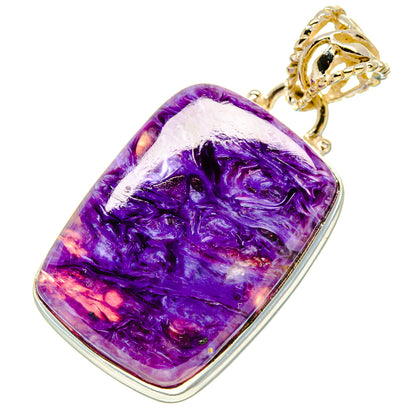 Charoite Pendants handcrafted by Ana Silver Co - PD758550