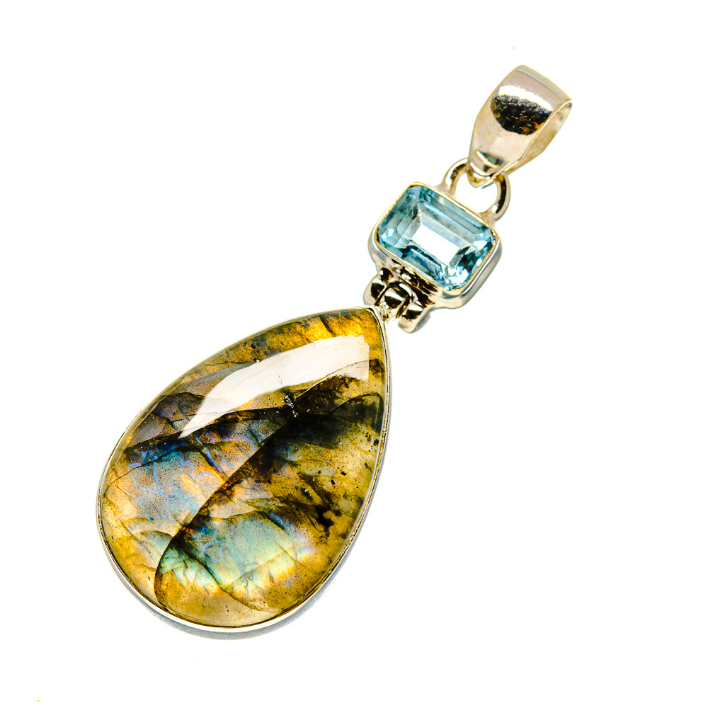 Labradorite Pendants handcrafted by Ana Silver Co - PD758574