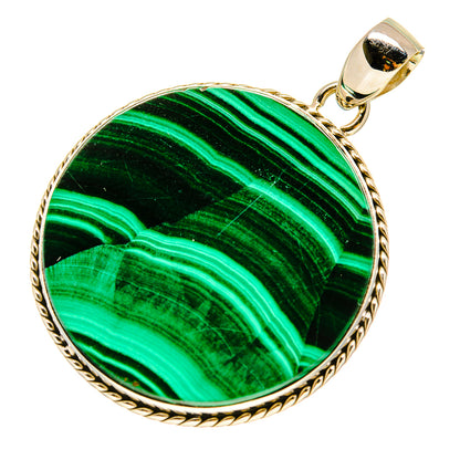 Malachite Pendants handcrafted by Ana Silver Co - PD758584
