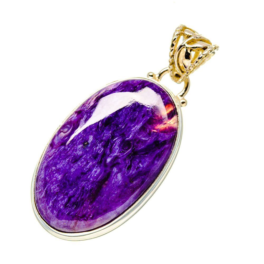 Charoite Pendants handcrafted by Ana Silver Co - PD758597
