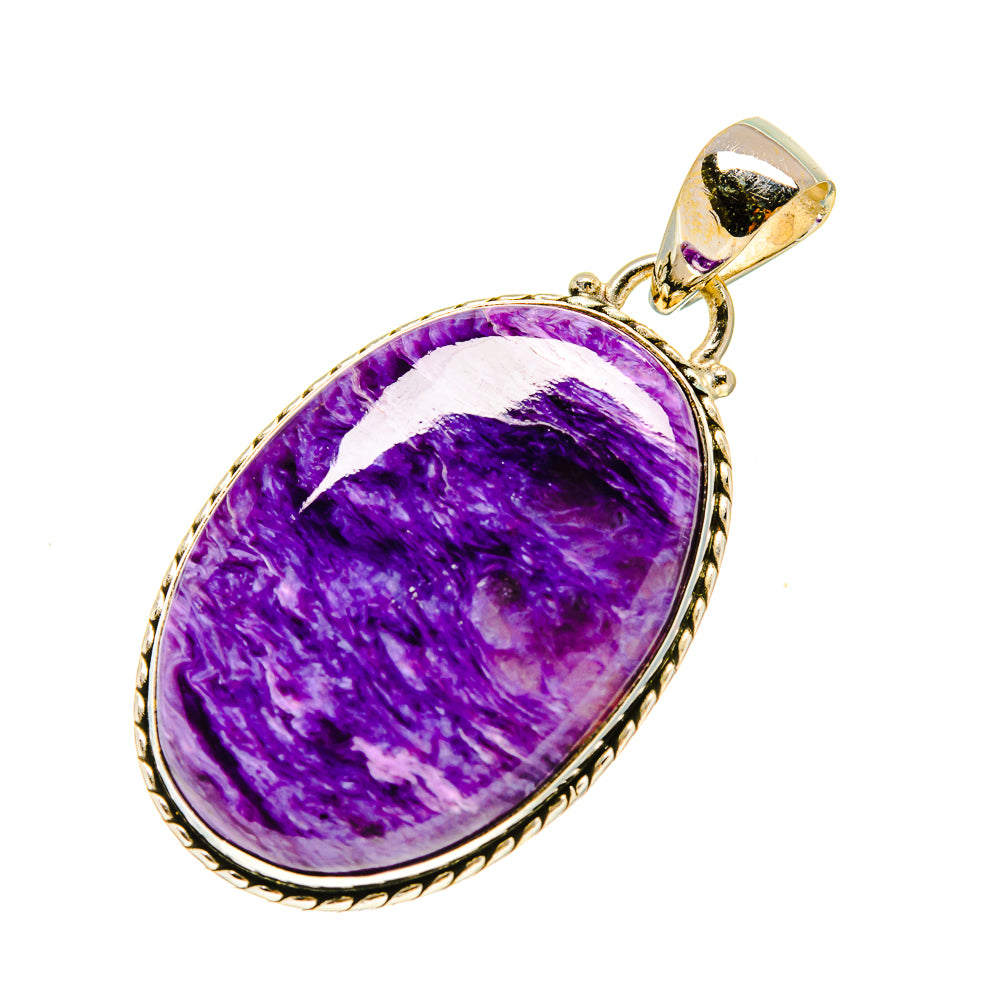 Charoite Pendants handcrafted by Ana Silver Co - PD758598