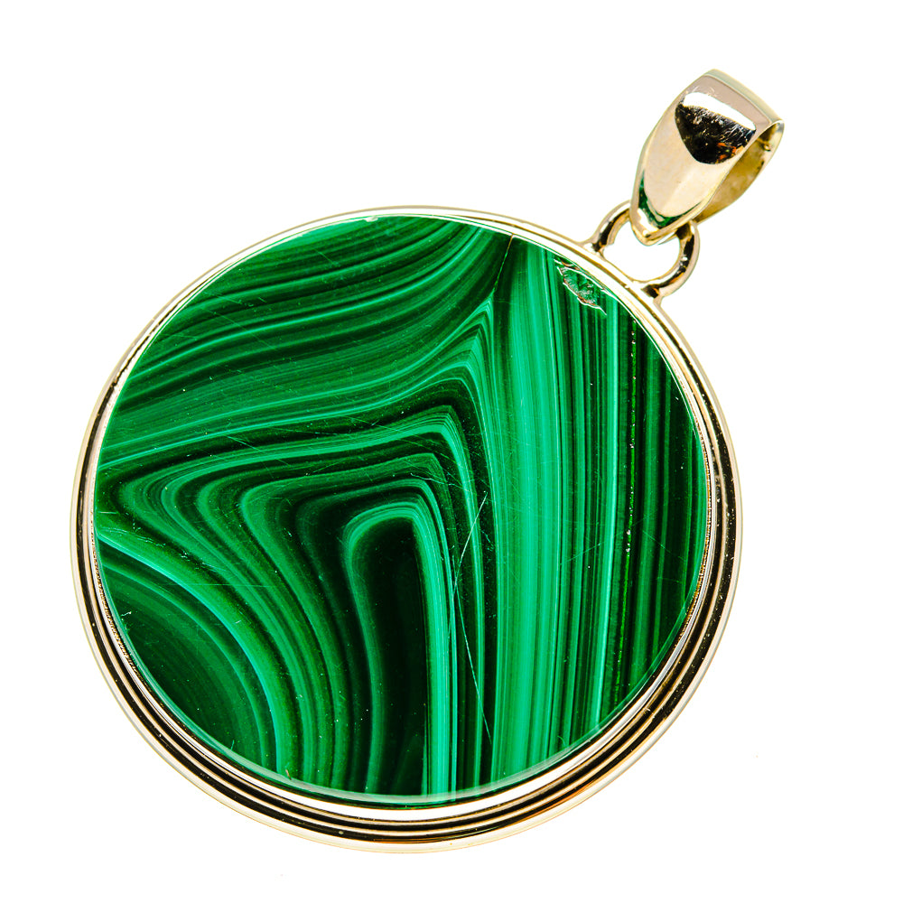 Malachite Pendants handcrafted by Ana Silver Co - PD758603