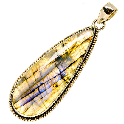 Labradorite Pendants handcrafted by Ana Silver Co - PD758604