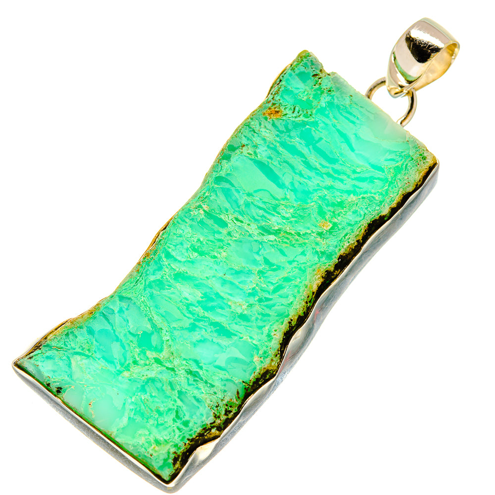 Green Fuchsite Pendants handcrafted by Ana Silver Co - PD758607