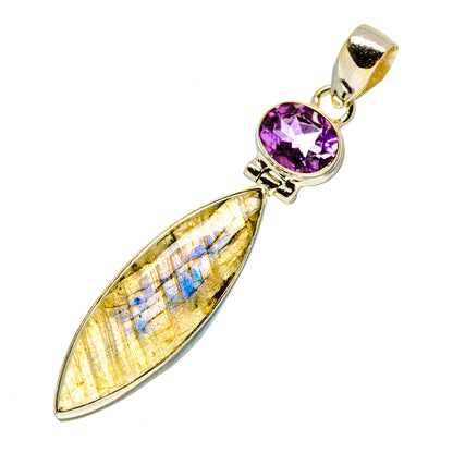 Labradorite Pendants handcrafted by Ana Silver Co - PD758614