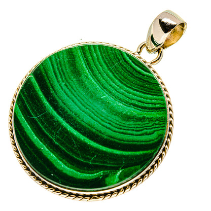 Malachite Pendants handcrafted by Ana Silver Co - PD758628
