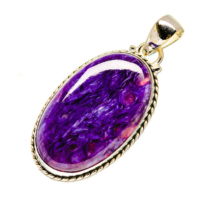 Charoite Pendants handcrafted by Ana Silver Co - PD758635