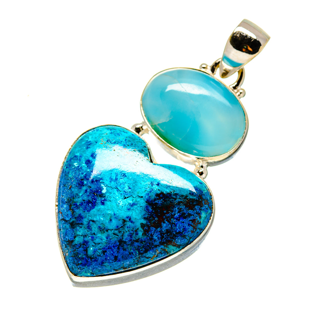 Shattuckite Pendants handcrafted by Ana Silver Co - PD758637